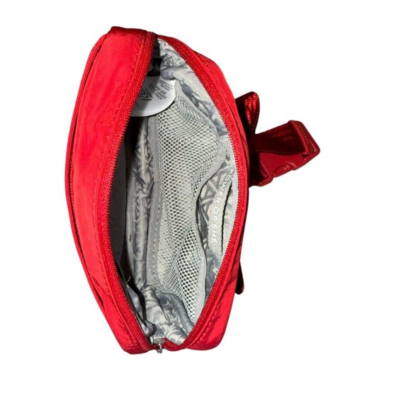 NWT Athleta All About Crossbody Belt Bag Cardinal Red - Picture 6 of 6